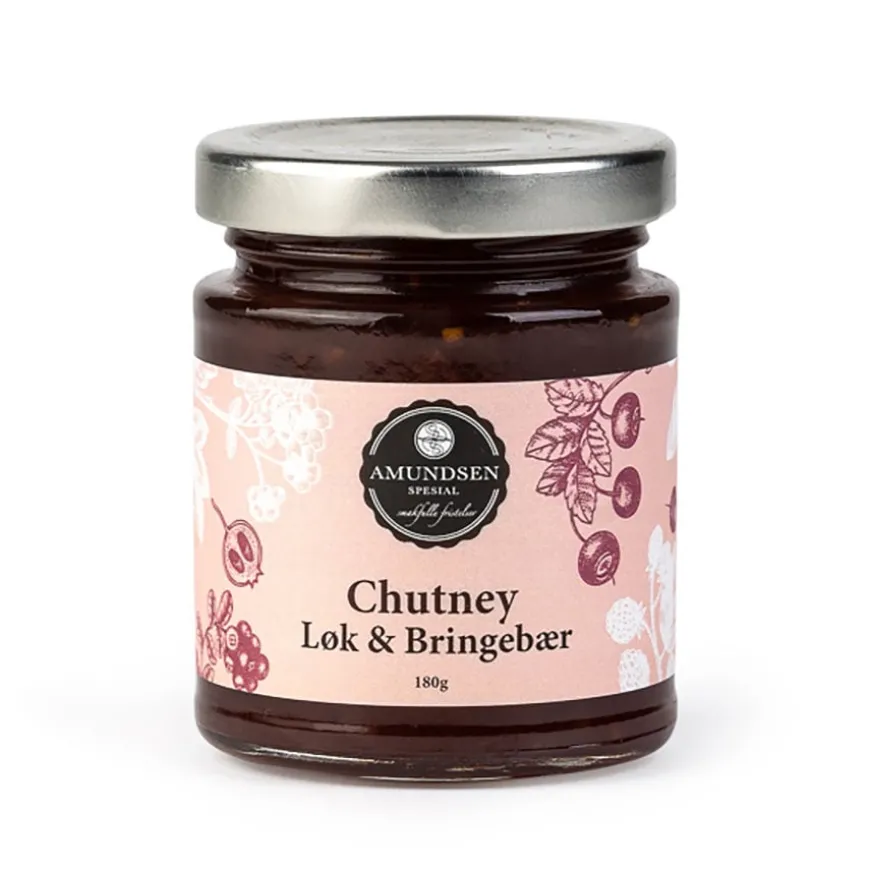 Amundsen Chutney Løk & Bringebær