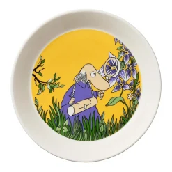 Arabia Mummi Asjett 19cm Hemulen Gul