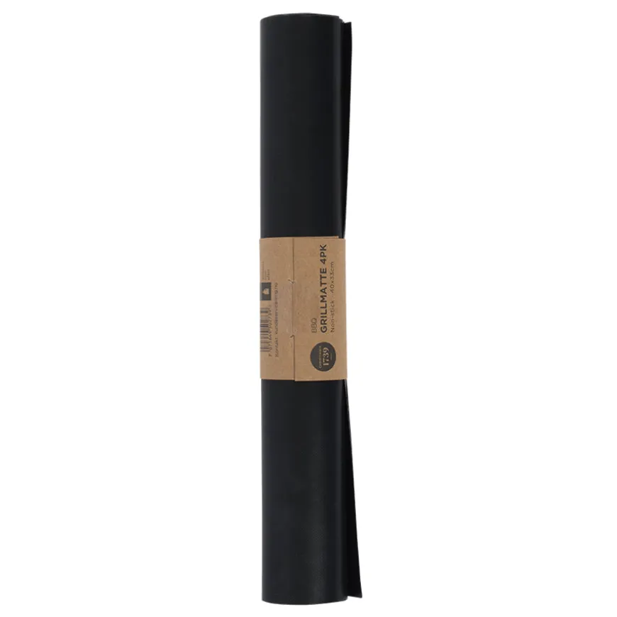 BBQ Grillmatte Non-Stick 40x30cm 4pk