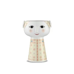 Bjørn Wiinblad Eva Vase 15cm Soft Yellow
