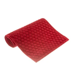 Bordbrikke Velur Rød 33x45cm