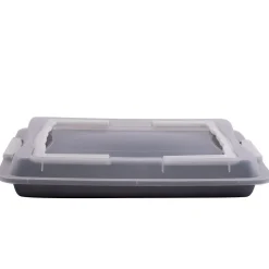 Christiania 1739 Bake Langpanne m/Lokk 42x29cm