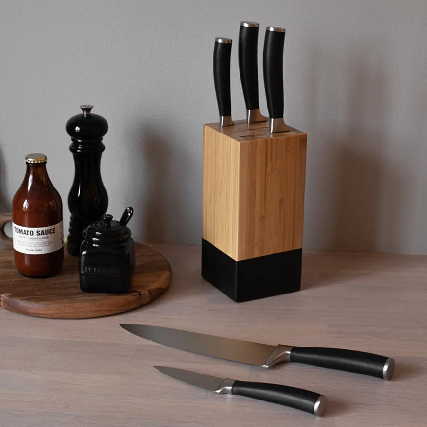 Christiania 1739 Nayoro Knivblokk Med 5 Kniver
