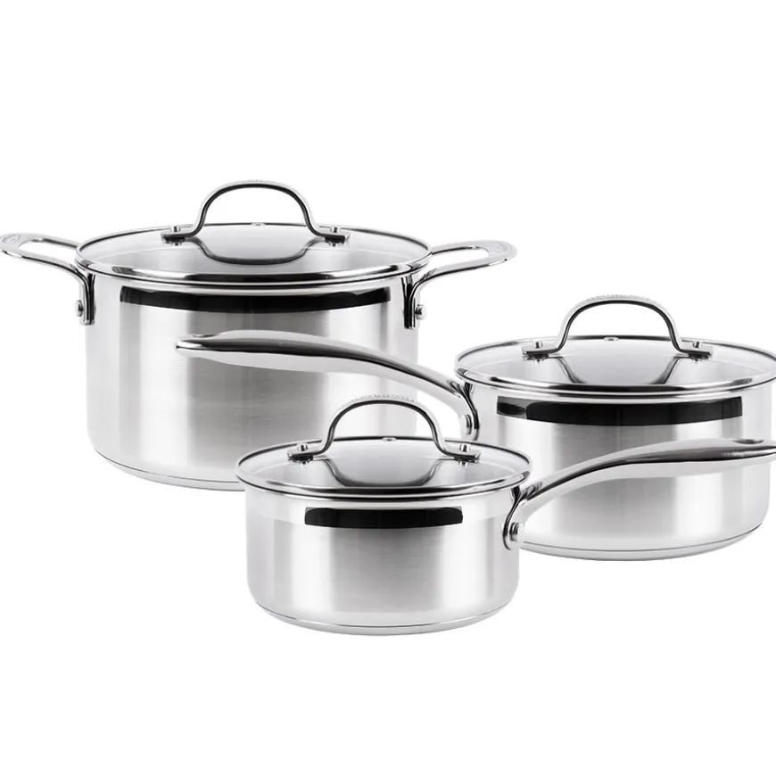 ClassicPro Premium Grytesett 3 Gryter U/Belegg