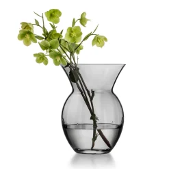 Daisy Vase Røkgrå 21cm - Hadeland Glassverk