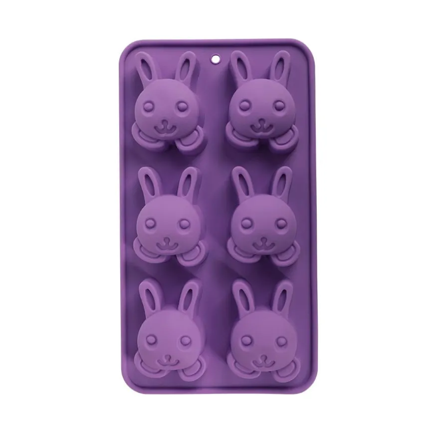 Easter Collection Bakeform Hare Silikon 26x14cm Lilla