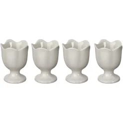 Easter Collection Eggeglass 7cm 4pk Hvit