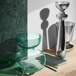 Georg Jensen Alfredo Vase 220 x150mm