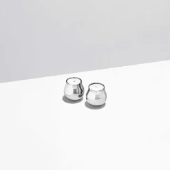 Georg Jensen Cafu Telys Holder 2 stk Rustfritt Stål