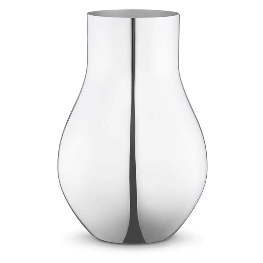 Georg Jensen Cafu Vase M 20,5x30cm Stål