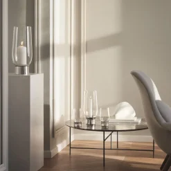 Georg Jensen Lumis Hurricane Lyslykt Medium