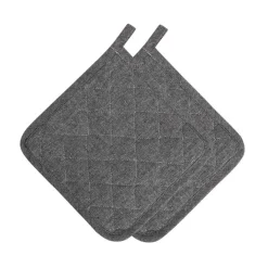 Gryteklut Sort 2pk 22x22cm Eco