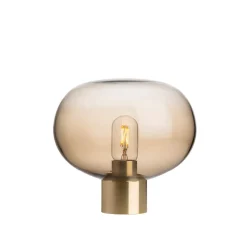 Hadeland Glassverk Arkiv Bordlampe 4169 Kakao Liten