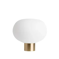Hadeland Glassverk Arkiv Bordlampe 4169 Hvit Matt Liten