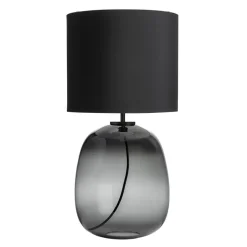 Hadeland Glassverk Austra Bordlampe Røkgrå