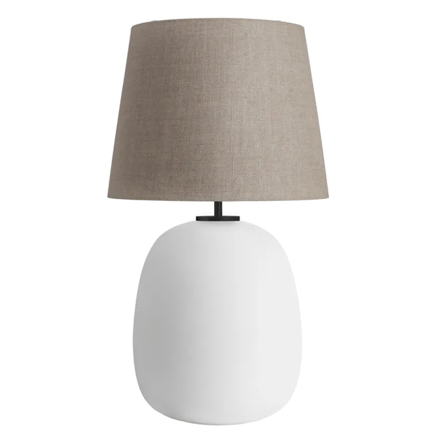 Hadeland Glassverk Austra Bordlampe Matt Hvit