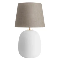 Hadeland Glassverk Austra Bordlampe Matt Hvit