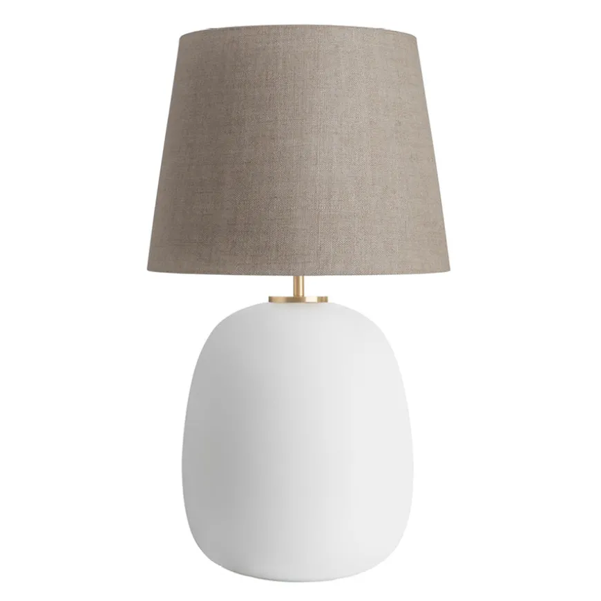 Hadeland Glassverk Austra Bordlampe Matt Hvit