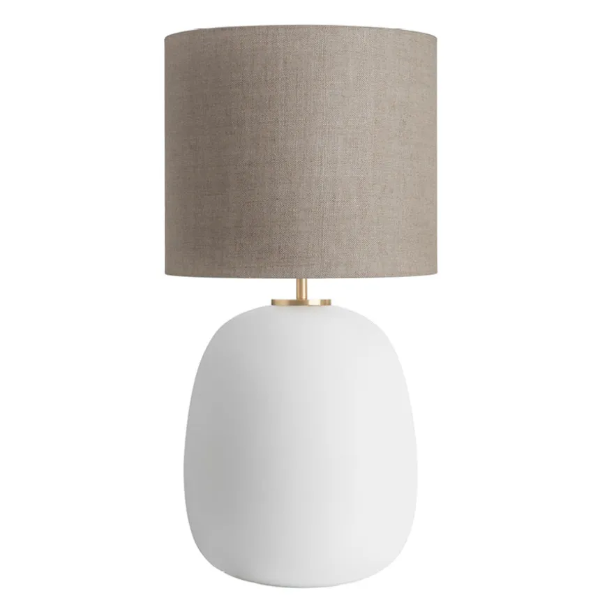 Hadeland Glassverk Austra Bordlampe Matt Hvit
