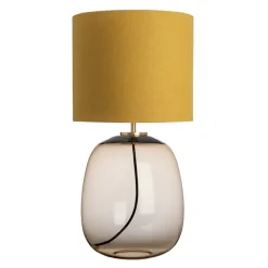 Hadeland Glassverk Austra Bordlampe Kakao
