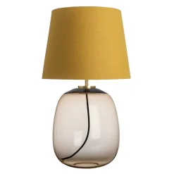 Hadeland Glassverk Austra Bordlampe Kakao