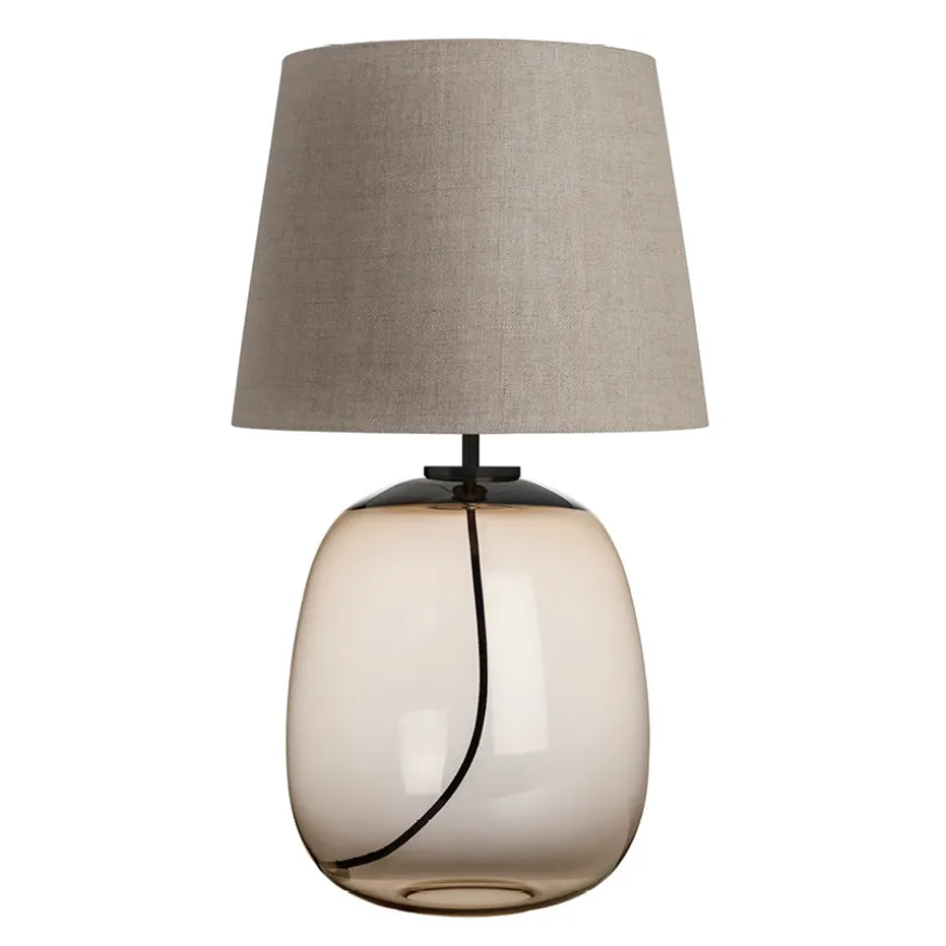 Hadeland Glassverk Austra Bordlampe Kakao