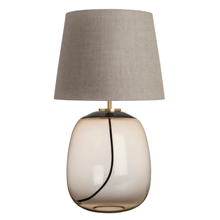 Hadeland Glassverk Austra Bordlampe Kakao