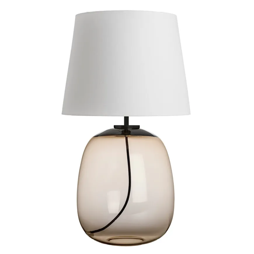 Hadeland Glassverk Austra Bordlampe Kakao