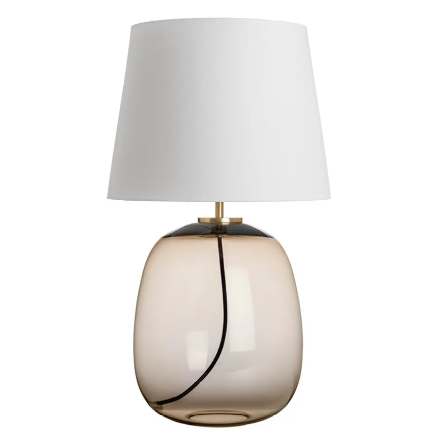 Hadeland Glassverk Austra Bordlampe Kakao
