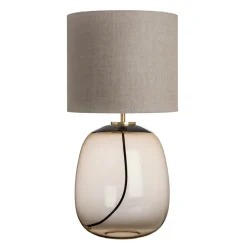 Hadeland Glassverk Austra Bordlampe Kakao