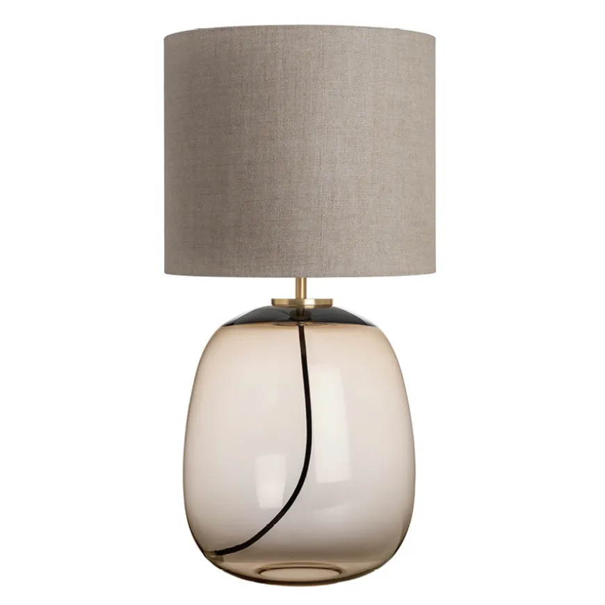 Hadeland Glassverk Austra Bordlampe Kakao