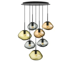 Hadeland Glassverk Crystal Stone Pendellampe