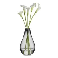 Hadeland Glassverk Dråpe Vase 290mm Røkgrå