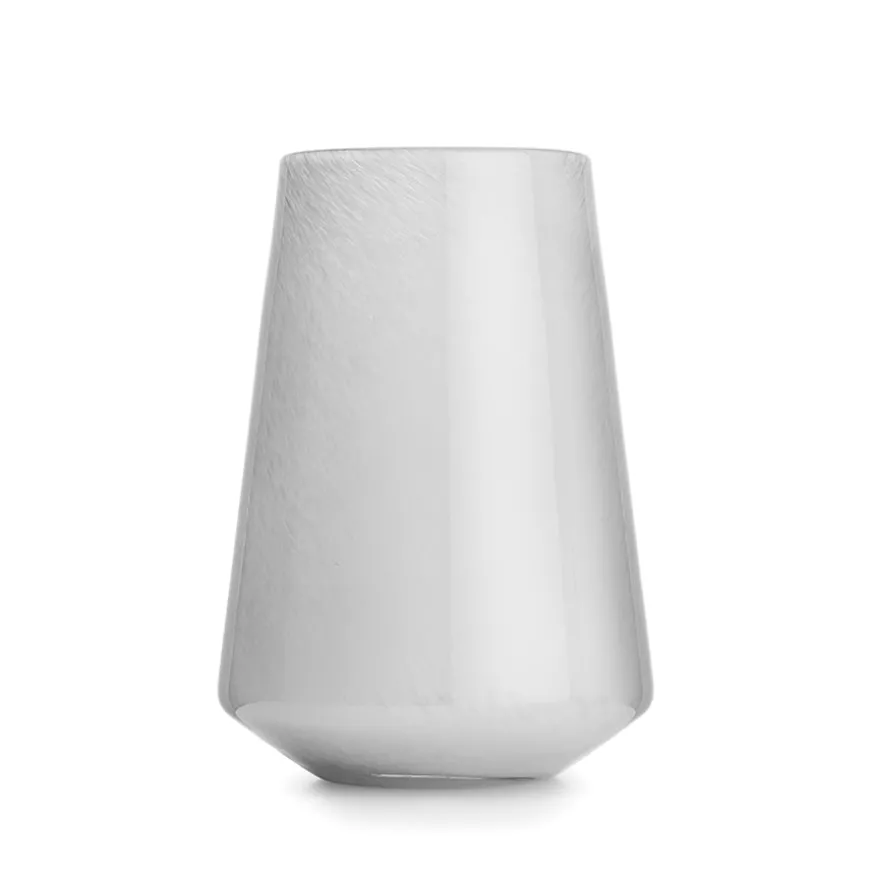 Hadeland Glassverk Dugg Vase 20cm Grå