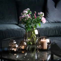 Hadeland Glassverk Ella Vase Kakao 22cm