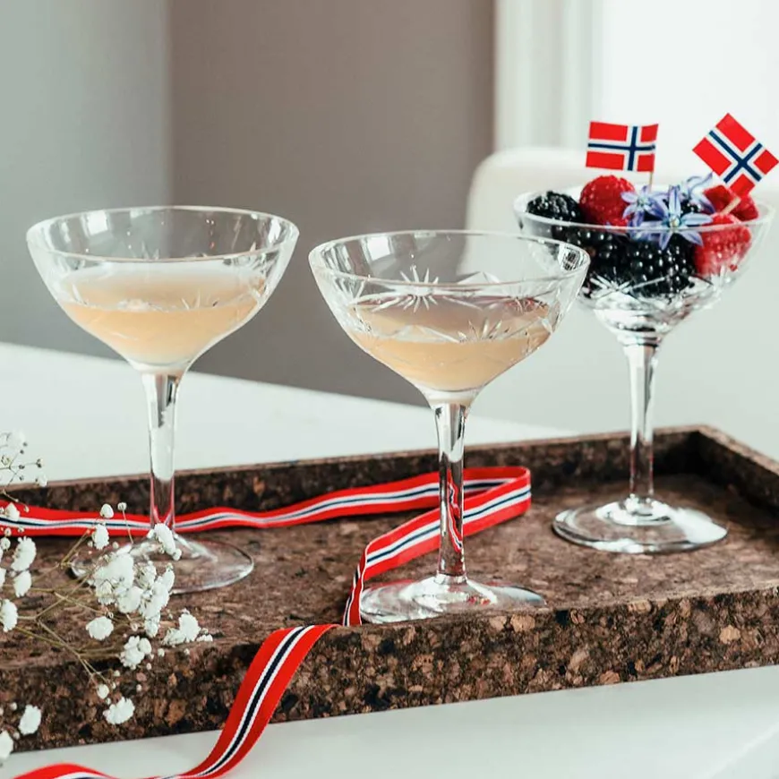 Hadeland Glassverk Finn Champagneskål 18cl