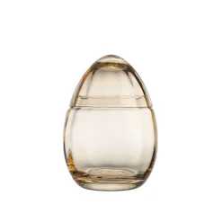 Hadeland Glassverk Glassegg Gul 15cm