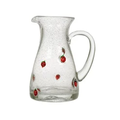 Hadeland Glassverk Jordbær Mugge 1,1 L