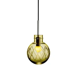 Hadeland Glassverk Krystallkule Taklampe
