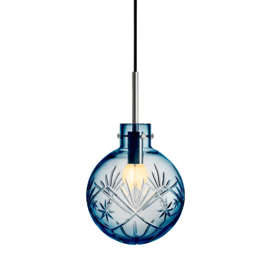 Hadeland Glassverk Krystallkule Taklampe