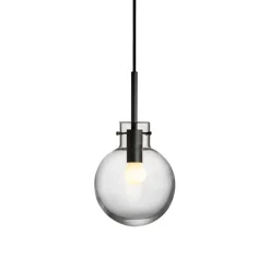 Hadeland Glassverk Krystallkule Taklampe