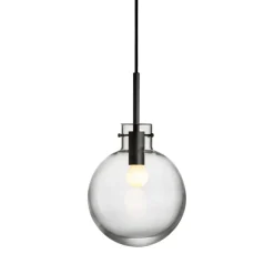 Hadeland Glassverk Krystallkule Taklampe