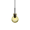 Hadeland Glassverk Krystallkule Taklampe Soda Oliven