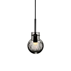 Hadeland Glassverk Krystallkule Taklampe