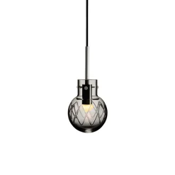 Hadeland Glassverk Krystallkule Taklampe