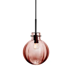 Hadeland Glassverk Krystallkule Taklampe