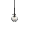 Hadeland Glassverk Krystallkule Lampe