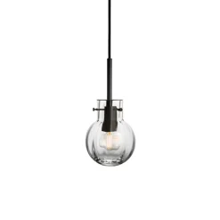Hadeland Glassverk Krystallkule Lampe