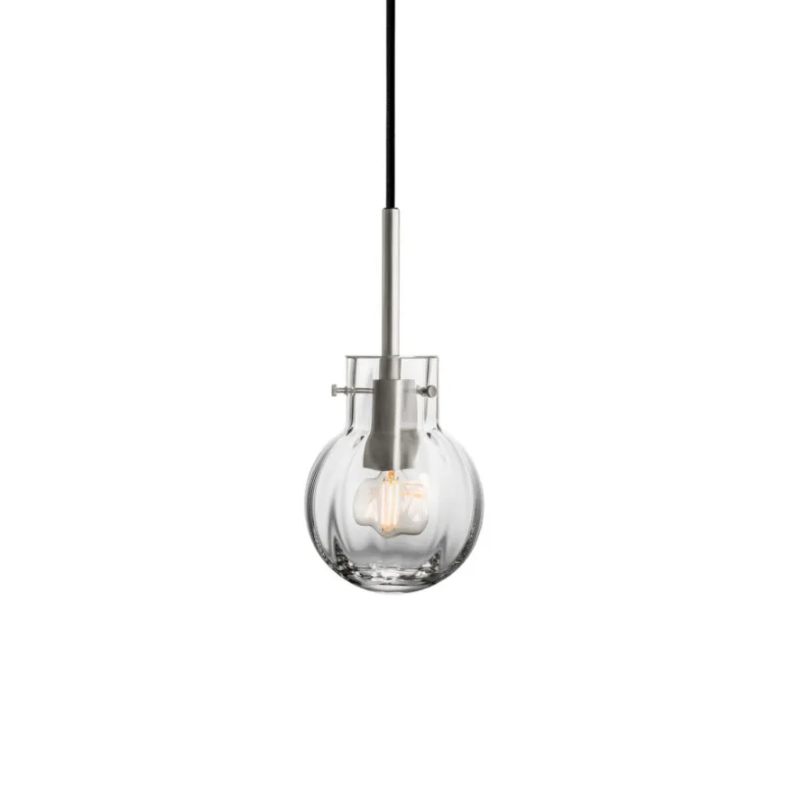 Hadeland Glassverk Krystallkule Lampe