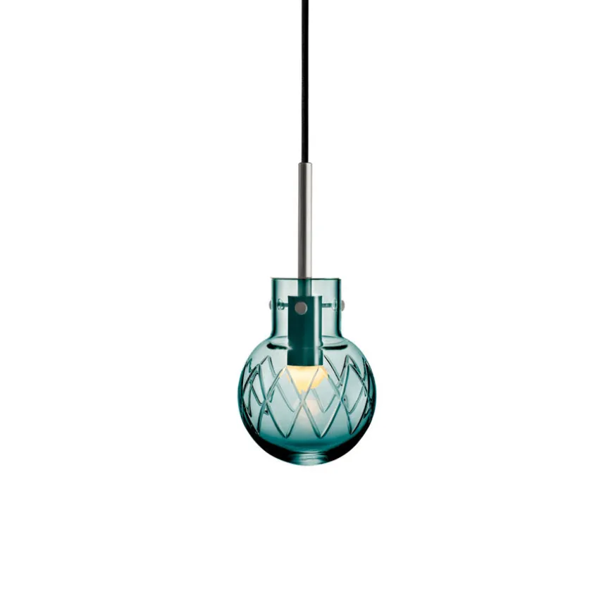 Hadeland Glassverk Krystallkule Lampe